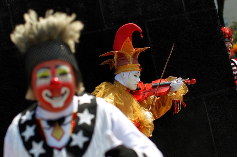 XXI конвенция клоунов в Мехико