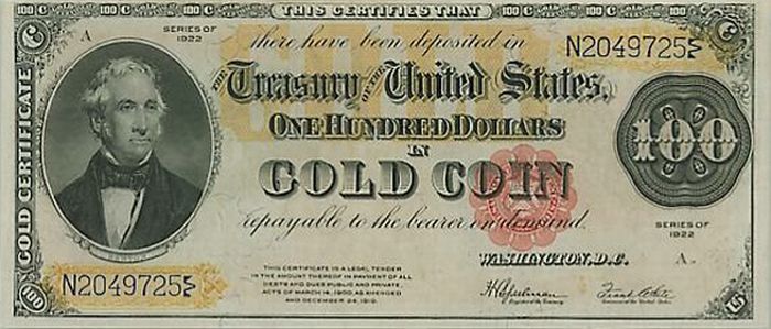 Старые и редкие долларовые купюры