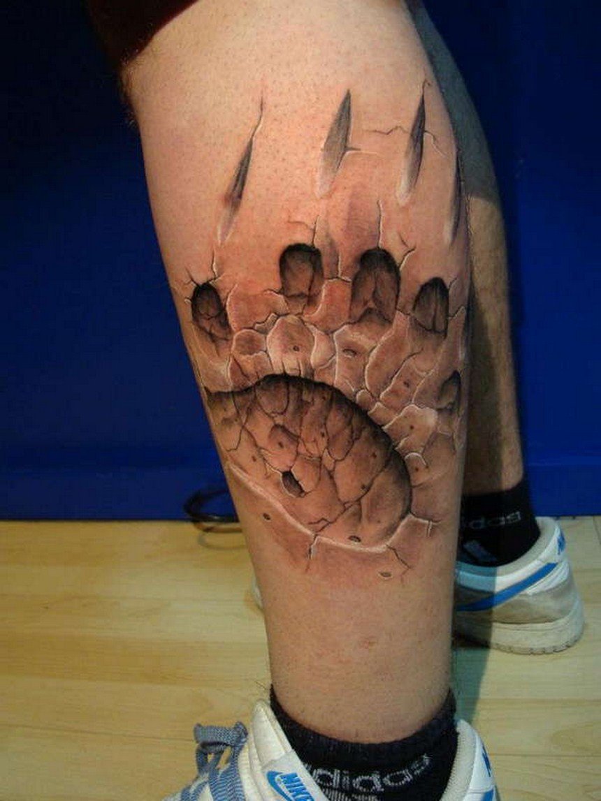 Жутковатые реалистичные татуировки