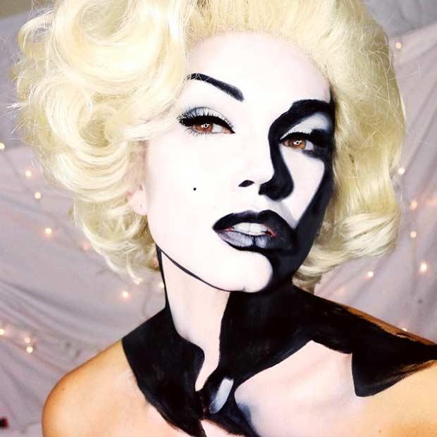 20 потрясающих способов макияжа на Хэллоуин
