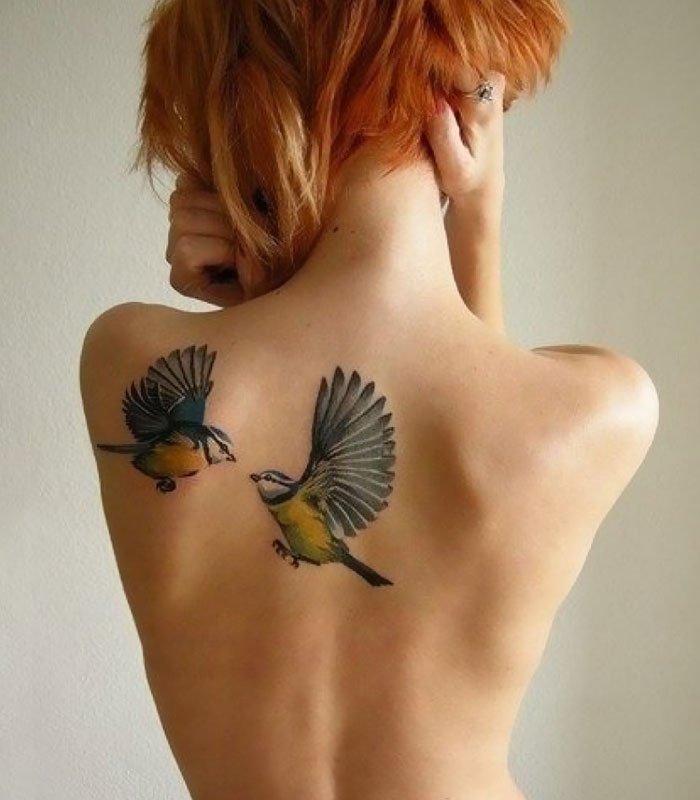 Татуировки с птицами