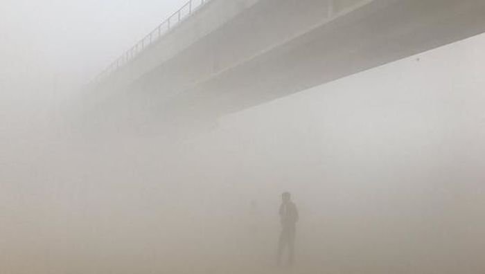 В Дели уровень загрязнения воздуха превысил норму в 42 раза от хлопушек
