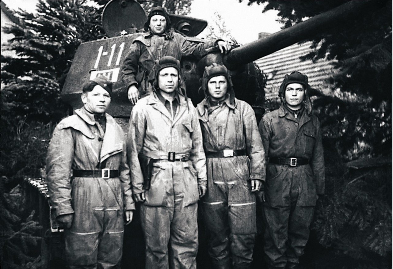 Экипаж танка 1941 года. Т-34 1 гв.т.бр.