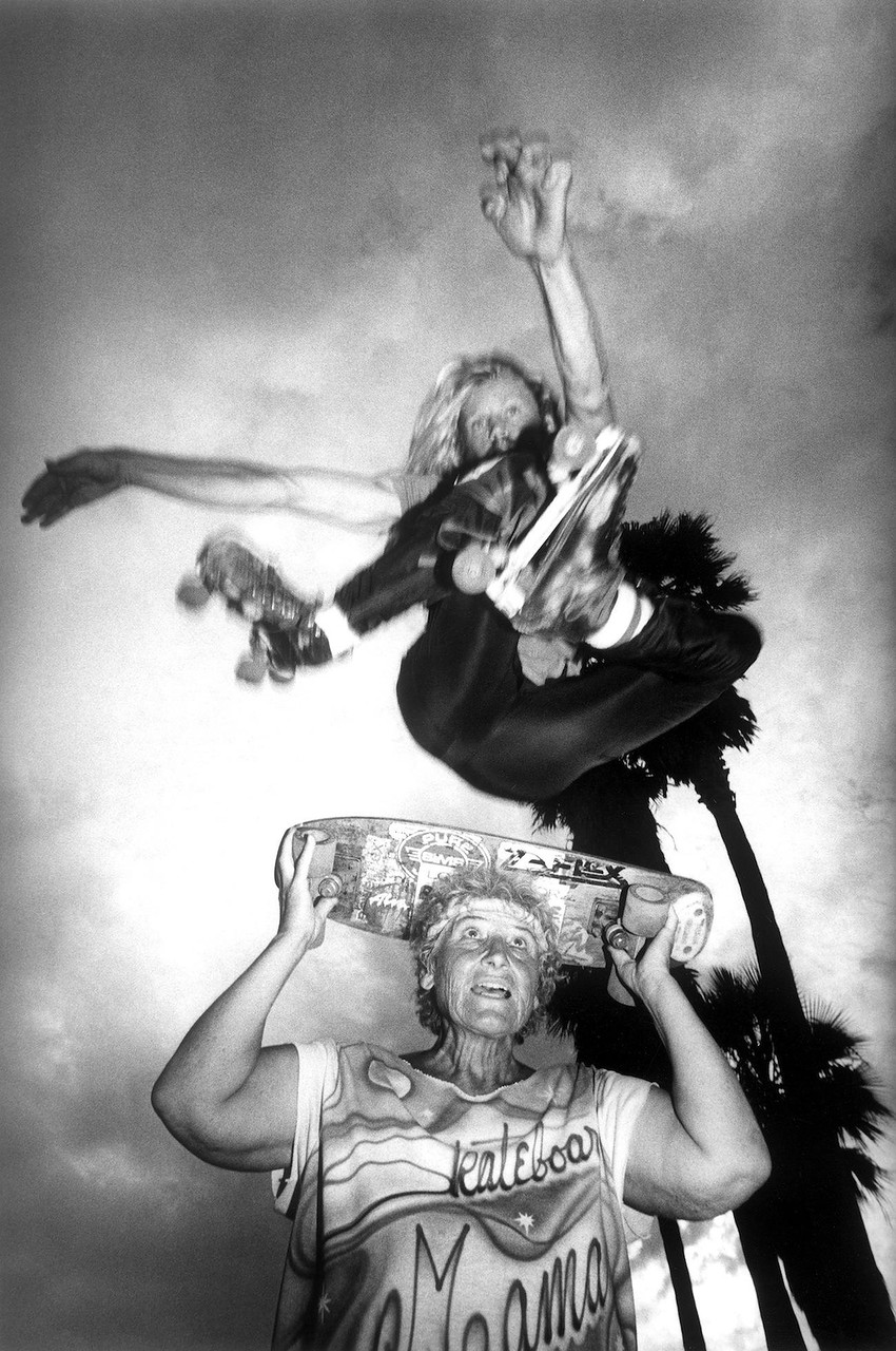 Венис Бич в объективе мастера фотоистории Клаудио Эдингера (1984 год)