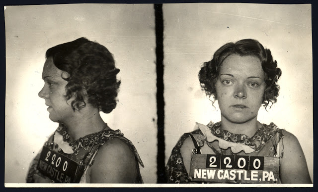 Исторические снимки преступников 1930-1940-х годов