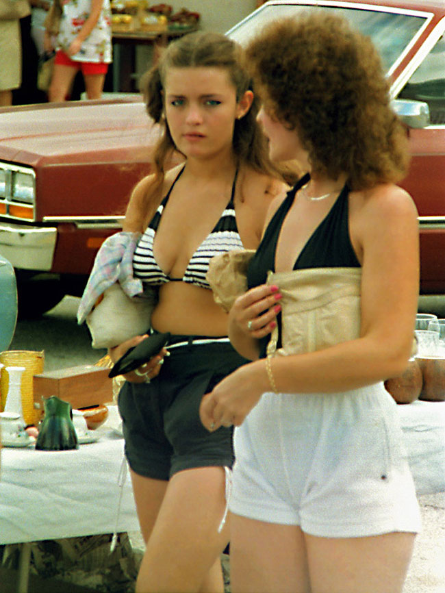 Мода и одежда юных американок 80-х