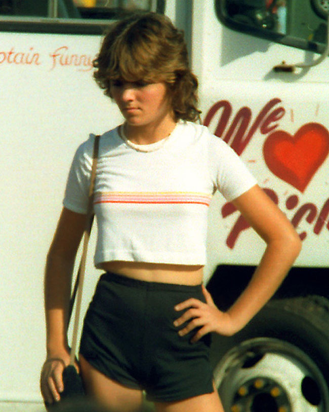 Мода и одежда юных американок 80-х