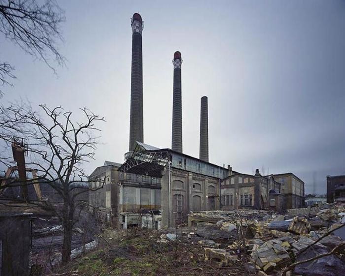 Заброшенные здания в Восточной Германии
