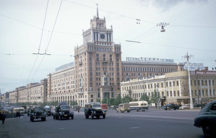 Москва 1959 года в фотографиях Харрисона Формана