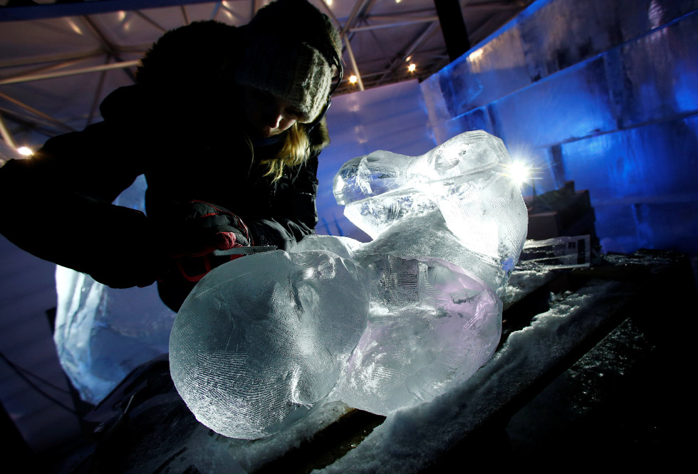 Ледяной фестиваль в Майнце
