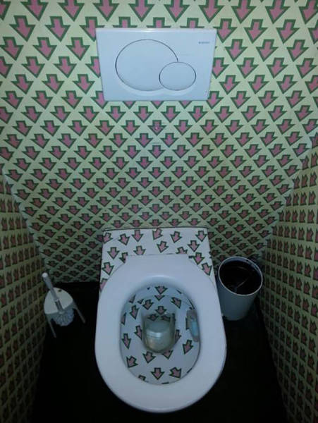 Туалетный юмор в картинках