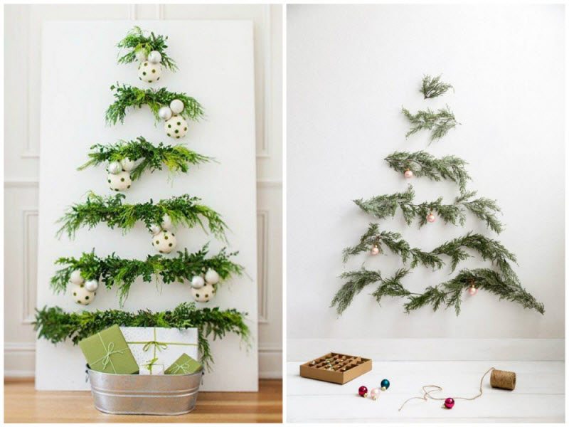 15 шикарных новогодних елок, которые можно сделать в два счета