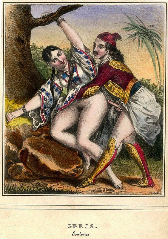 Сексуальное путешествие в XIX веке по миниатюрам Ашиля Девериа