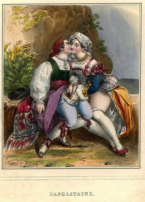 Сексуальное путешествие в XIX веке по миниатюрам Ашиля Девериа