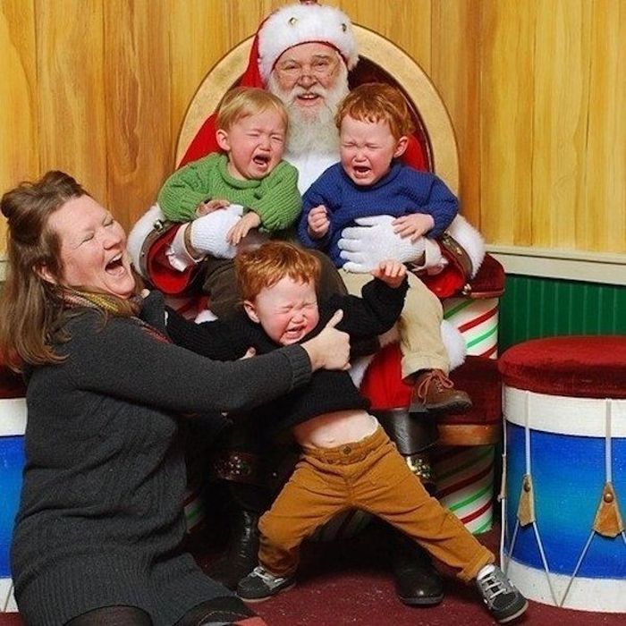 Дети, которые боятся Санта-Клауса