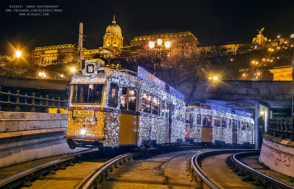 Праздничный Будапешт перед Рождеством
