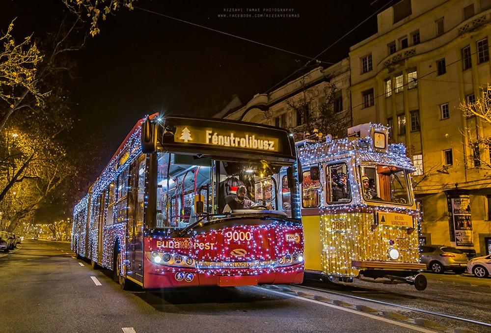 Праздничный Будапешт перед Рождеством