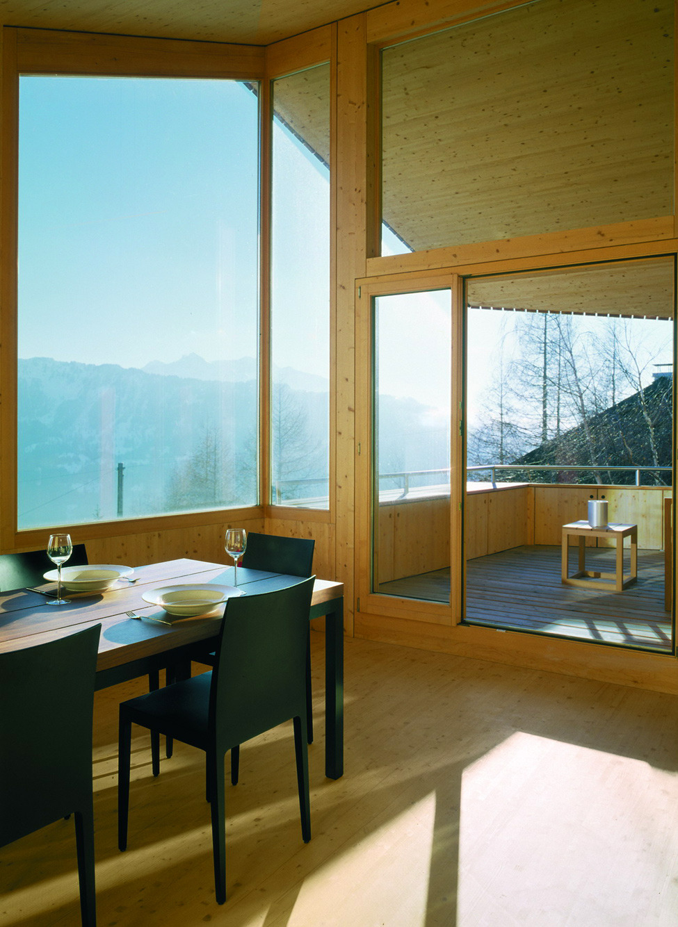 Загородный дом в горной Швейцарии