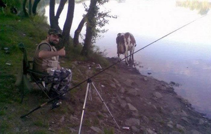 Забавные фото на тему рыбалки