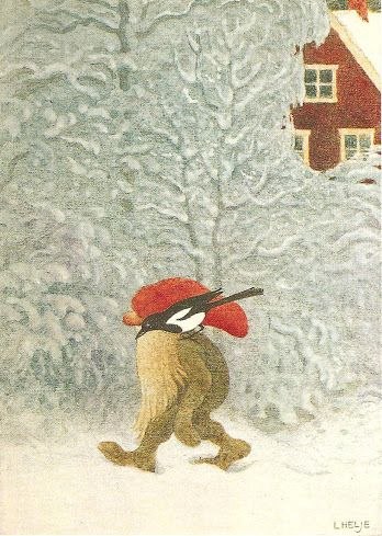 Леннарт Хелье и его рождественские зарисовки