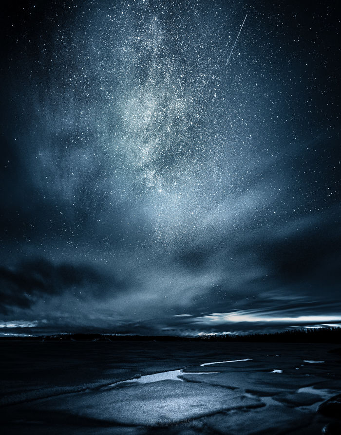 Ночная Финляндия от фотографа Оскара Кесерзи