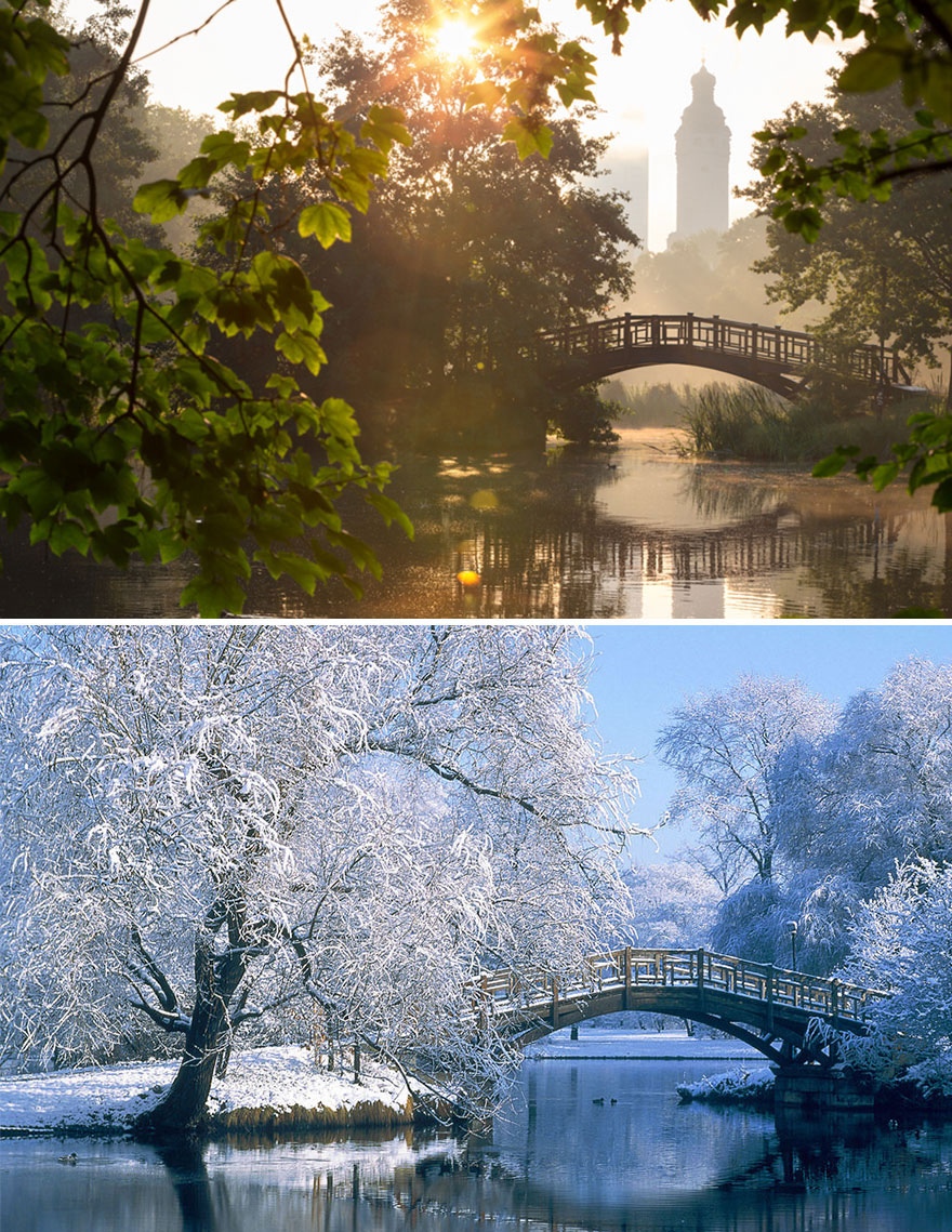 Зимние преображения: до и после