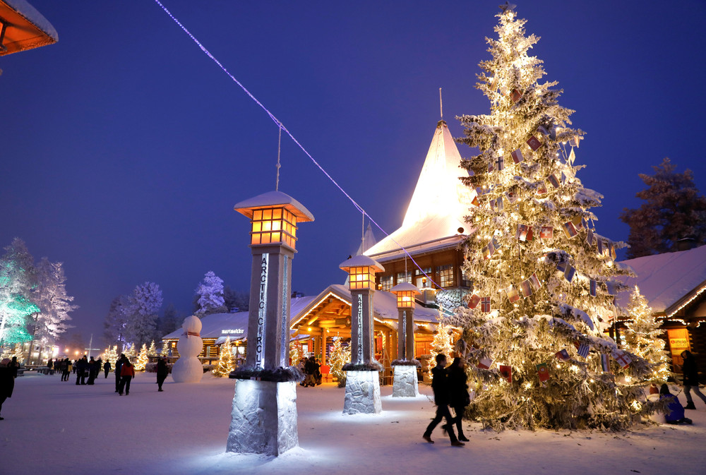 Деревня Санта Клауса в Лапландии