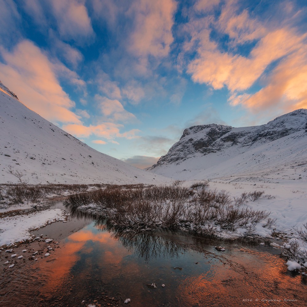 Красота зимних пейзажей от Романа Горячего