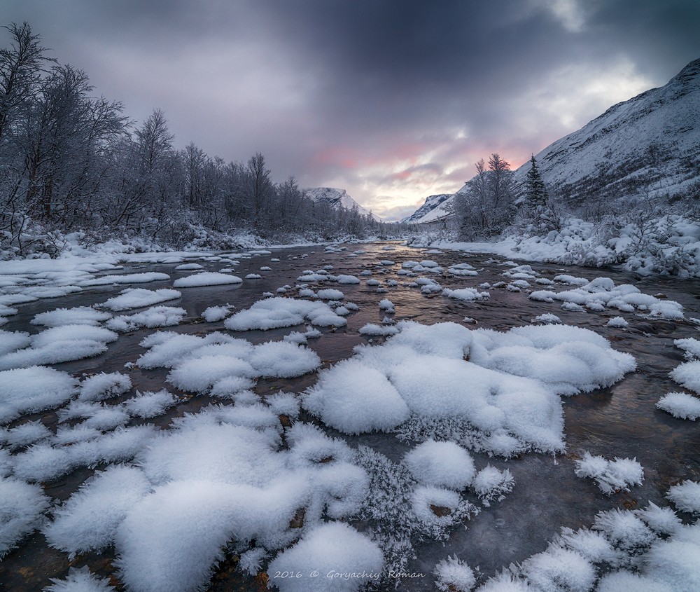 Красота зимних пейзажей от Романа Горячего