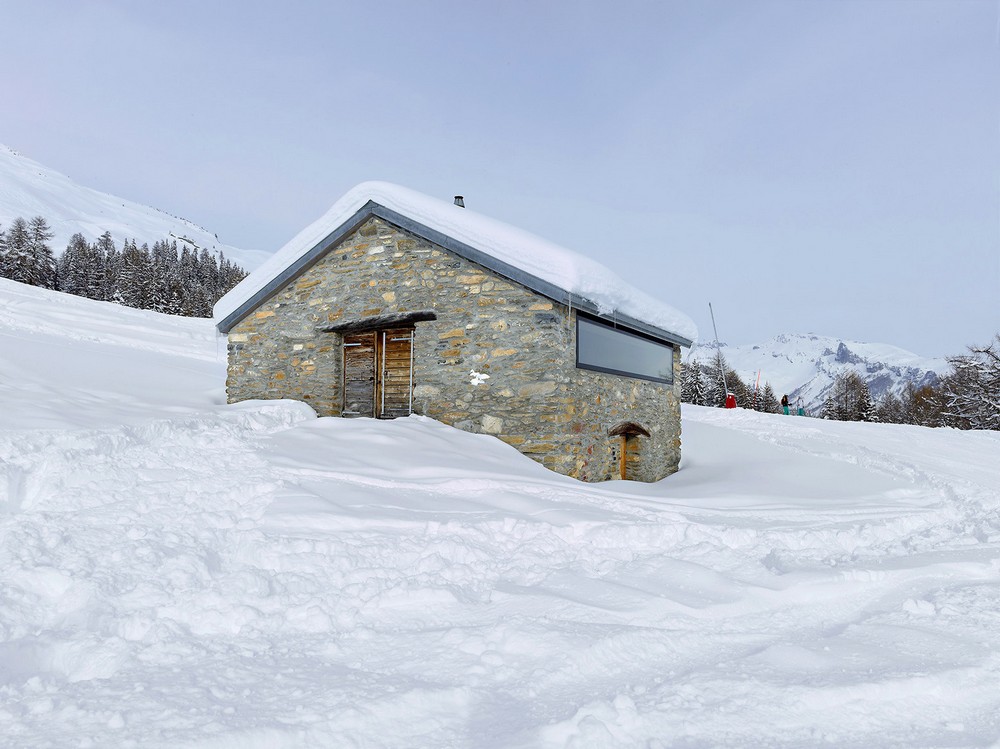Домик для отдыха в швейцарских Альпах