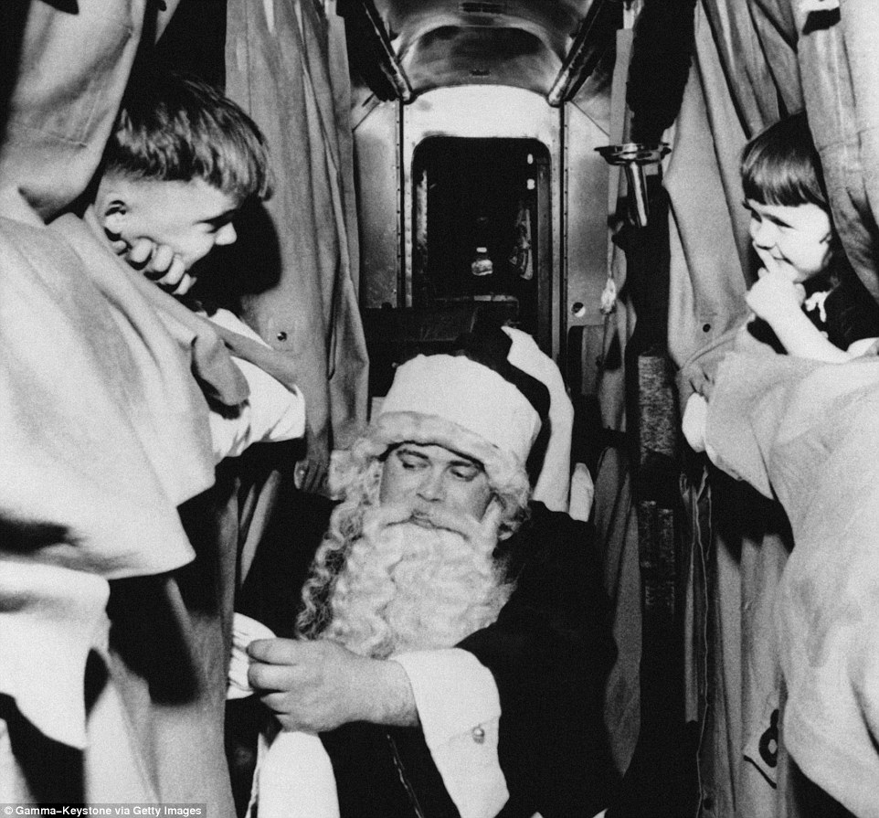 Чёрно-белые снимки Рождества 1920 – 1950 годов