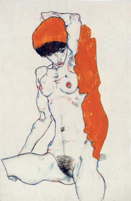 Эротические рисунки австрийского художника Эгона Шиле