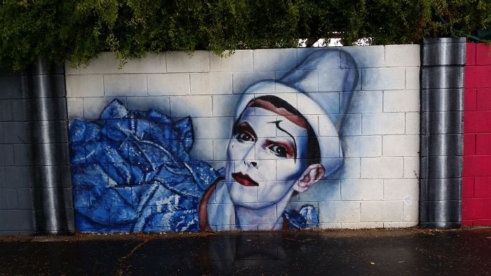Стена памяти Дэвида Боуи в Аризоне