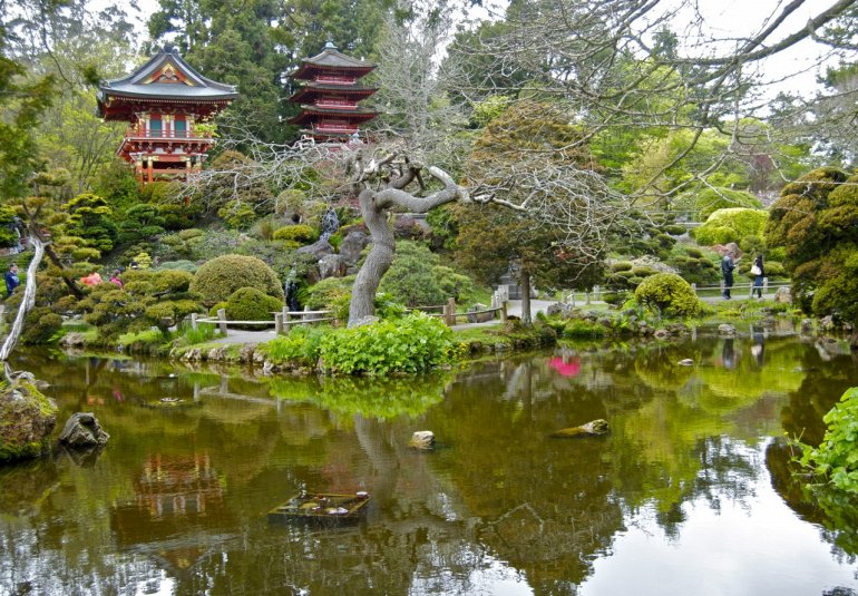 Японский чайный сад в парке Золотые Ворота