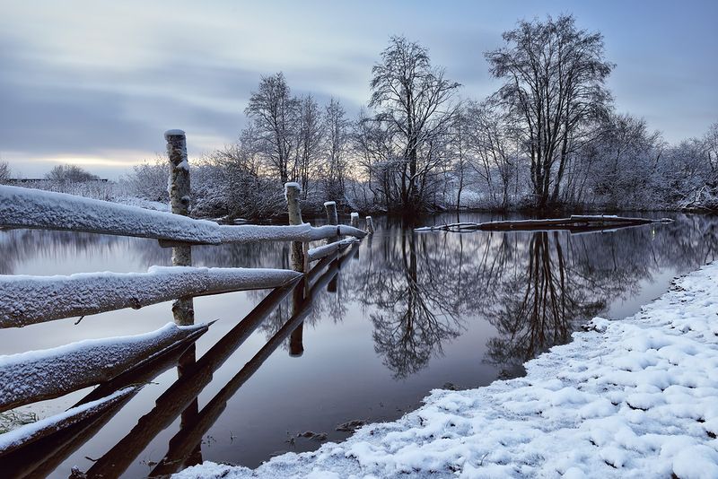 Зимние пейзажи от Максима Евдокимова