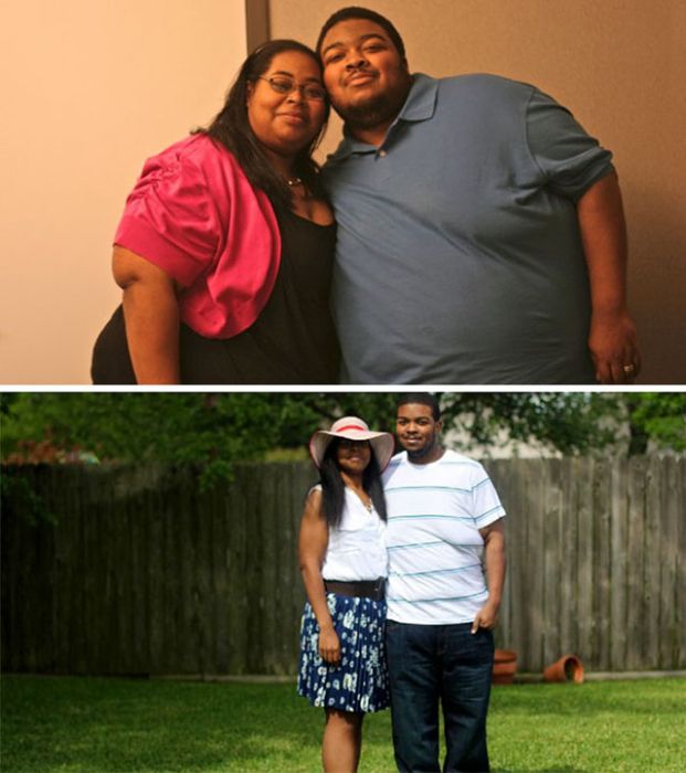 Невероятные преображения пар, сбросивших лишний вес