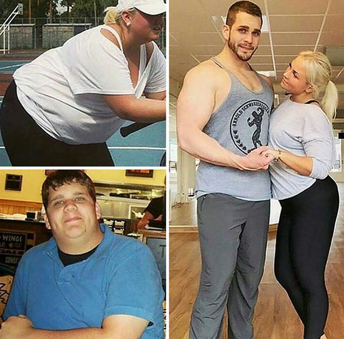 Невероятные преображения пар, сбросивших лишний вес