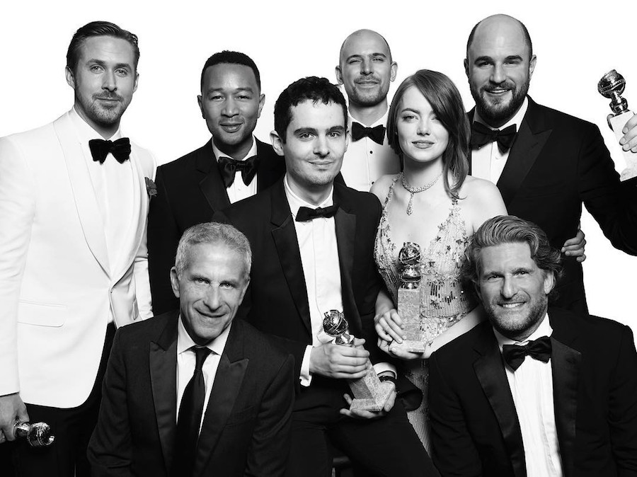 Выразительные чёрно-белые портреты лауреатов премии Золотой глобус 2017
