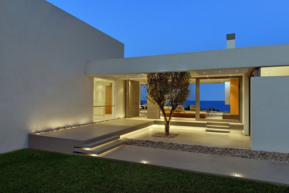 Частная резиденция в Греции с видом на море