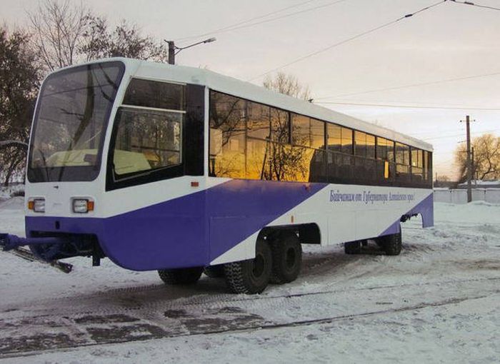 Чего только не увидишь на дорогах