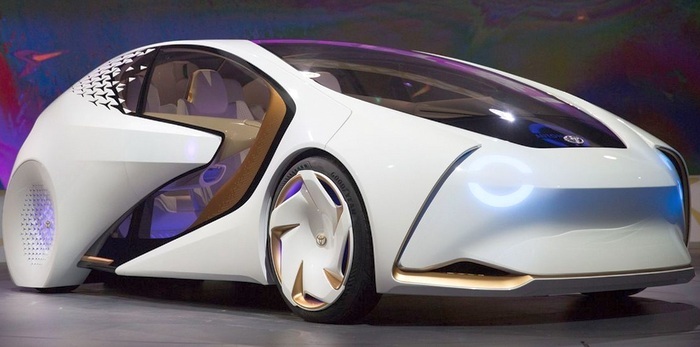Компания Toyota показала автомобиль с искусственным интеллектом