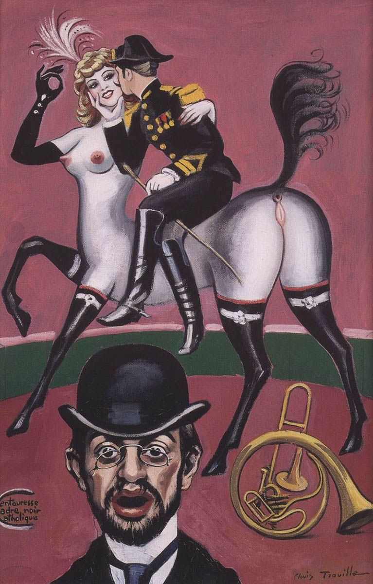 Эротика сюрреализма в картинах французского анархиста Кловиса Труя