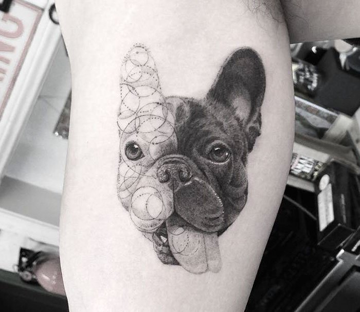 Татуировки с собаками