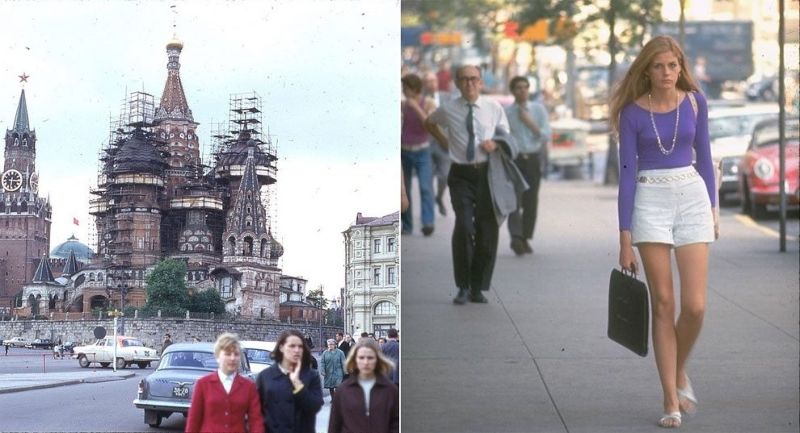 Отличия Москвы и Нью-Йорка в 1969 году