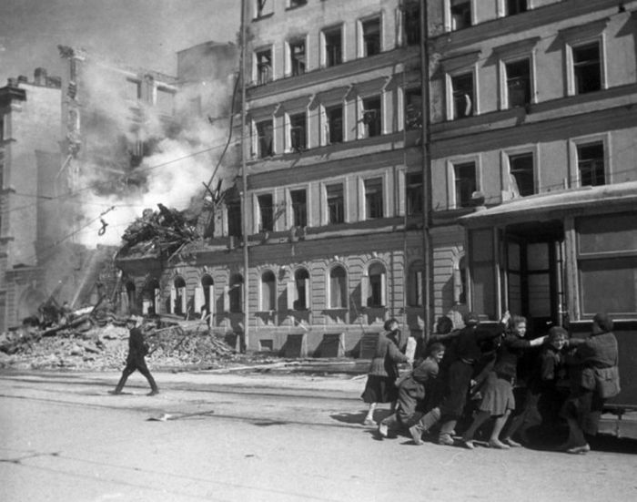 Снимки из блокадного Ленинграда
