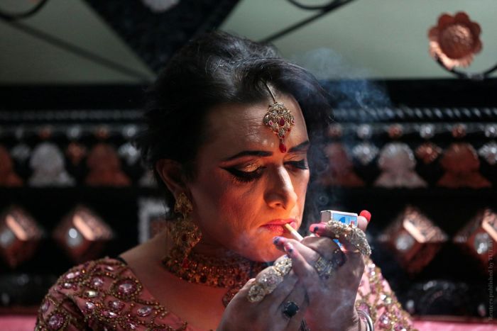 Закрытая вечеринка трансгендеров в Пакистане