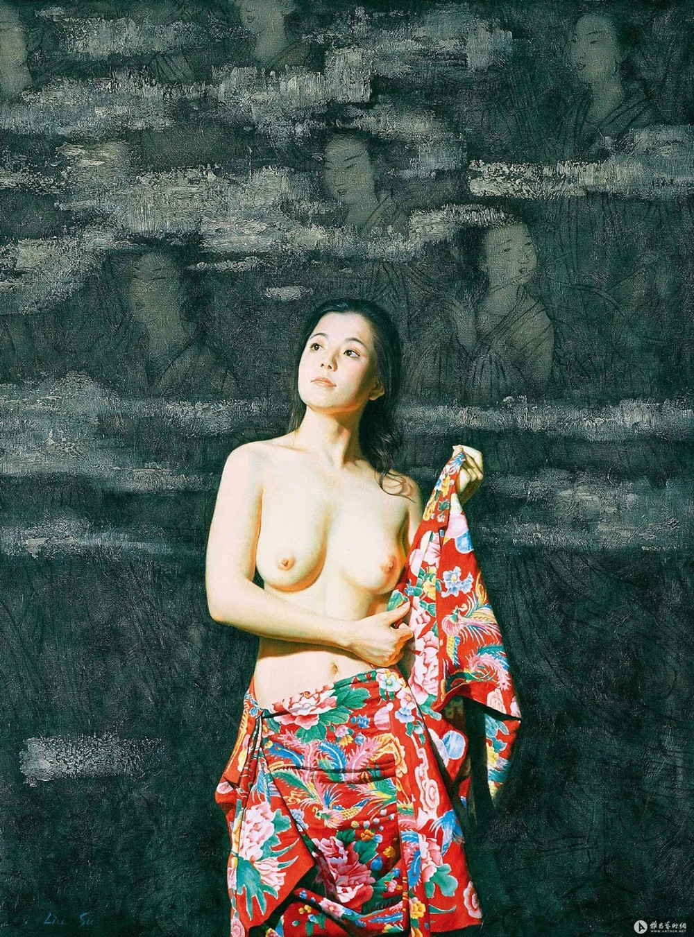 Обнаженные девушки от китайской художницы Liu Su