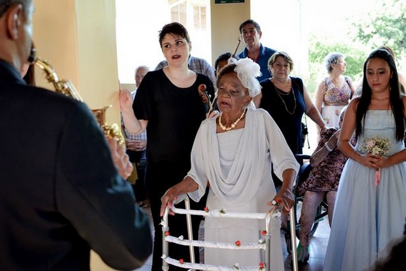 106-летняя бразильянка вышла замуж за 66-летнего избранника