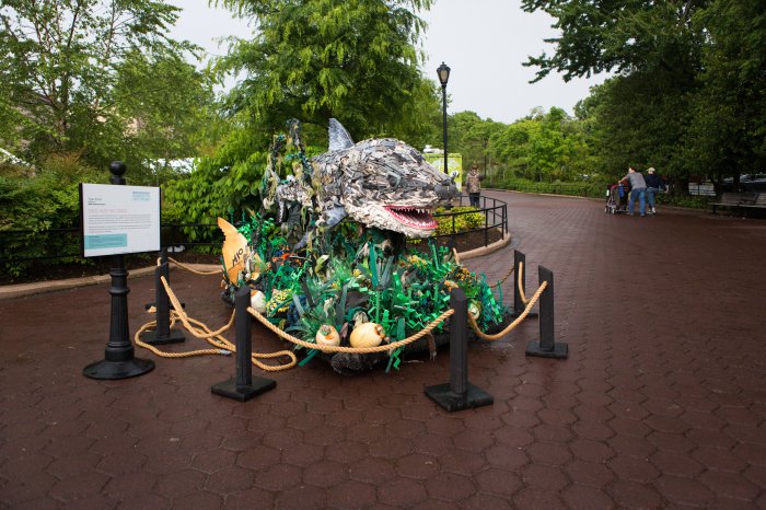 Пластиковый мусор как материал для искусства