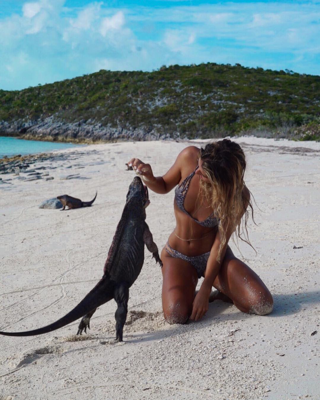 22-летняя студентка путешествует по экзотическим местам и делает снимки с удивительными животными